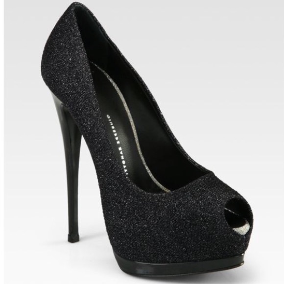 giuseppe zanotti sparkly heels